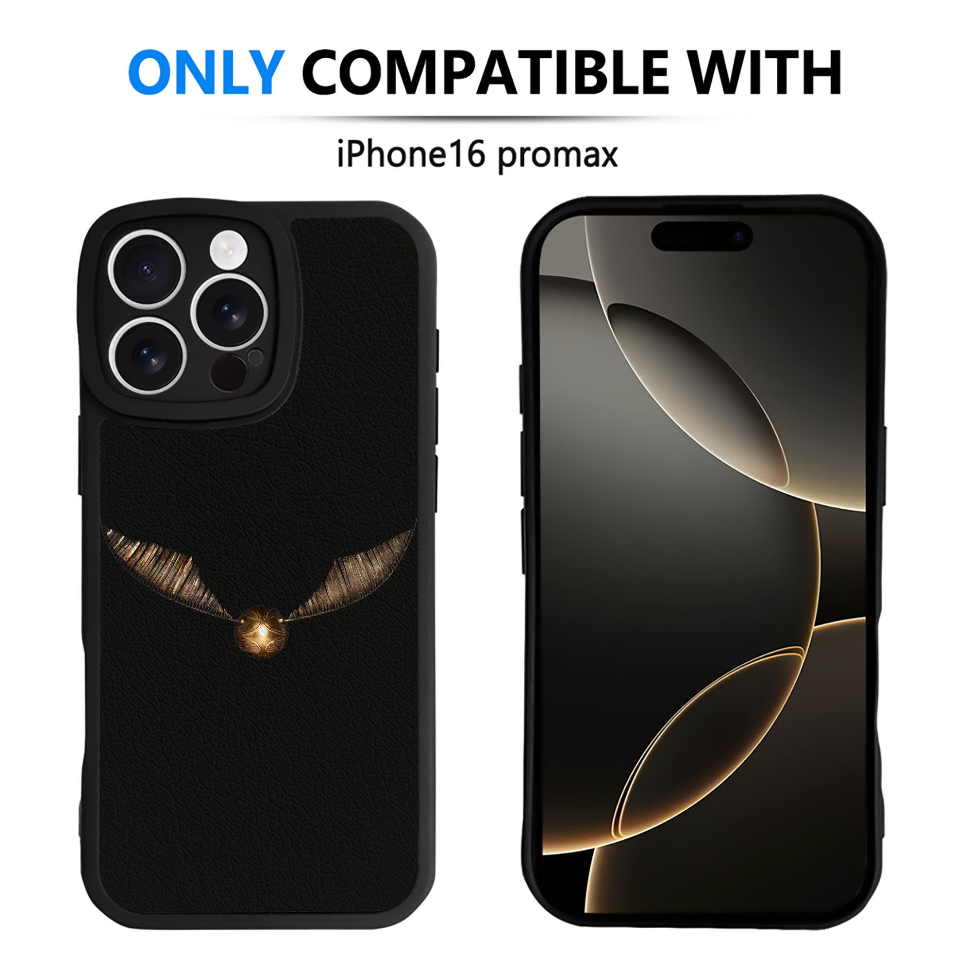 （画像用） Harry Potter ハリー・ポッターシリーズ 【iPhone 16シリーズ対応】シリコンスマホケース（レザー調） 材質：シリコン
